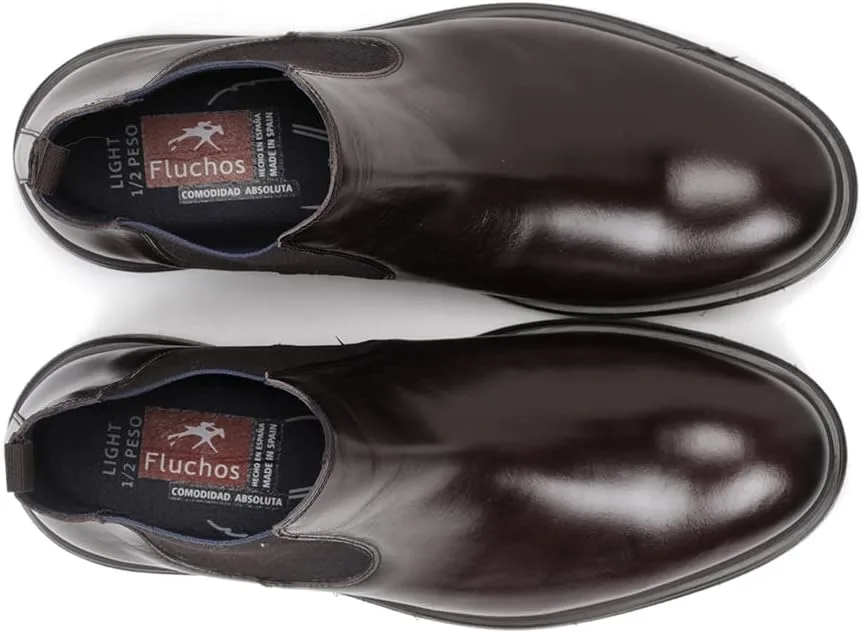 Бельгийские ботинки Fluros F0770 Fluchos, коричневый — фото 4