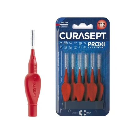 

Spa Proxi T12 Red 6 шт. - Межзубные ершики Curasept