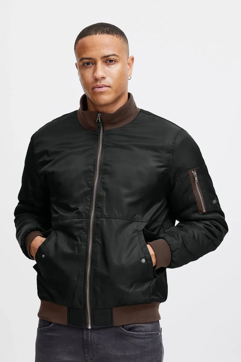 

Бомбер из смеси "BLEND BHOuterwear", черный