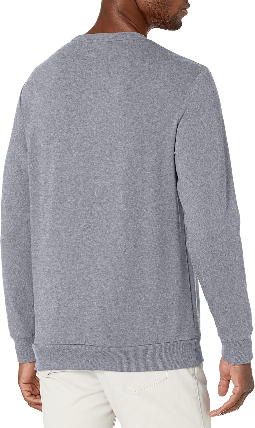 Толстовка Calvin Klein Mens Intense Power Lounge с длинным рукавом, Storm Heather — фото 2