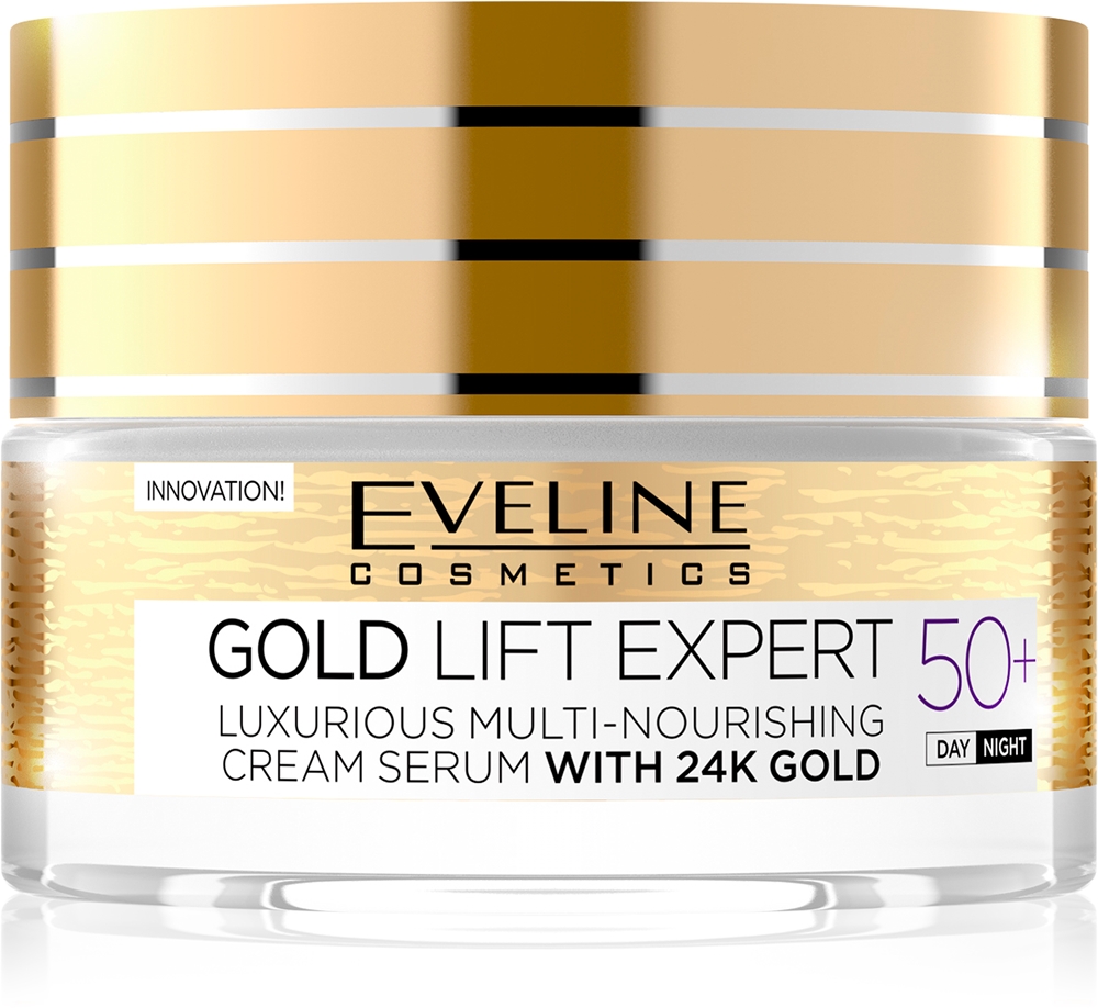 

Дневной и ночной крем против морщин Gold Lift Expert 50+ Eveline Cosmetics, 50 мл