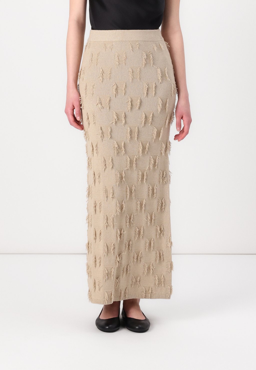 

Юбка макси SAMARLA SKIRT Samsøe Samsøe, бежевый