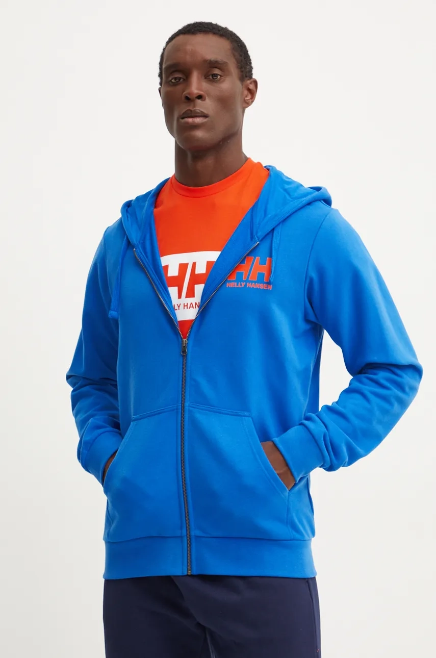 

Толстовка с логотипом HH из хлопка Helly Hansen, синий