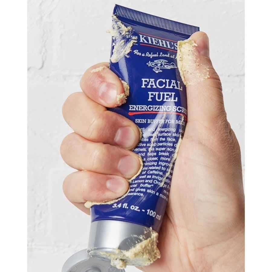 Скраб для лица facial fuel scrub Kiehls, объем 100 мл — фото 4