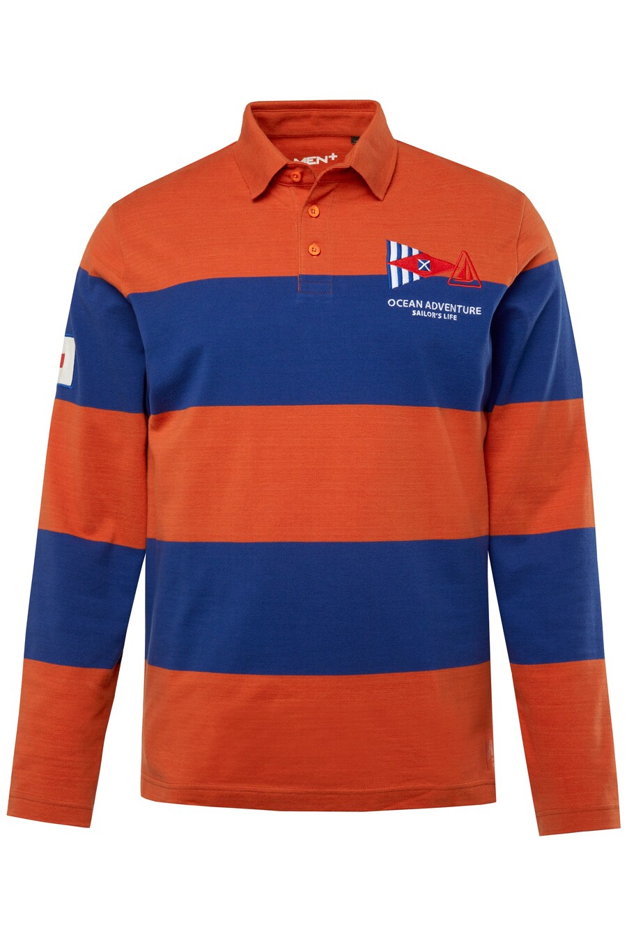 

Рубашка Men Plus, цвет Dark blue/Dark orange