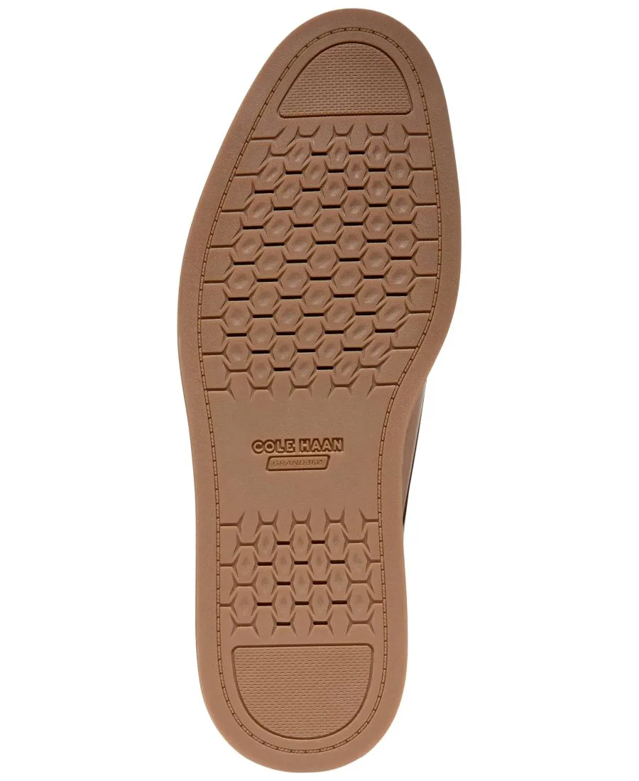 Мужские туфли-оксфорды Grand Neoclassic с закругленным носком Cole Haan, British Tan — фото 4