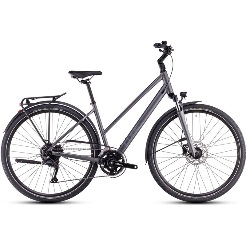 

Гибридный велосипед Cube Touring Pro Mid, серый