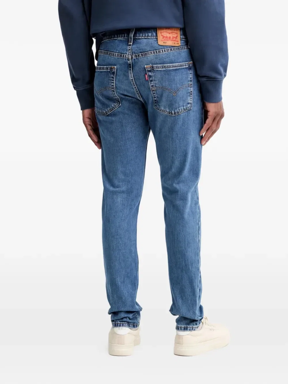 Зауженные джинсы 515 кроя слим Levi's, синий — фото 3