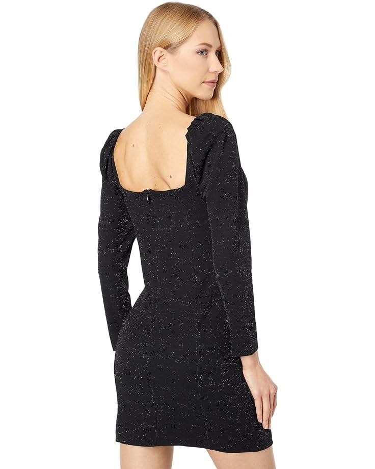 

Платье 1.STATE Square Neck Princess Seam Dress, цвет Rich Black