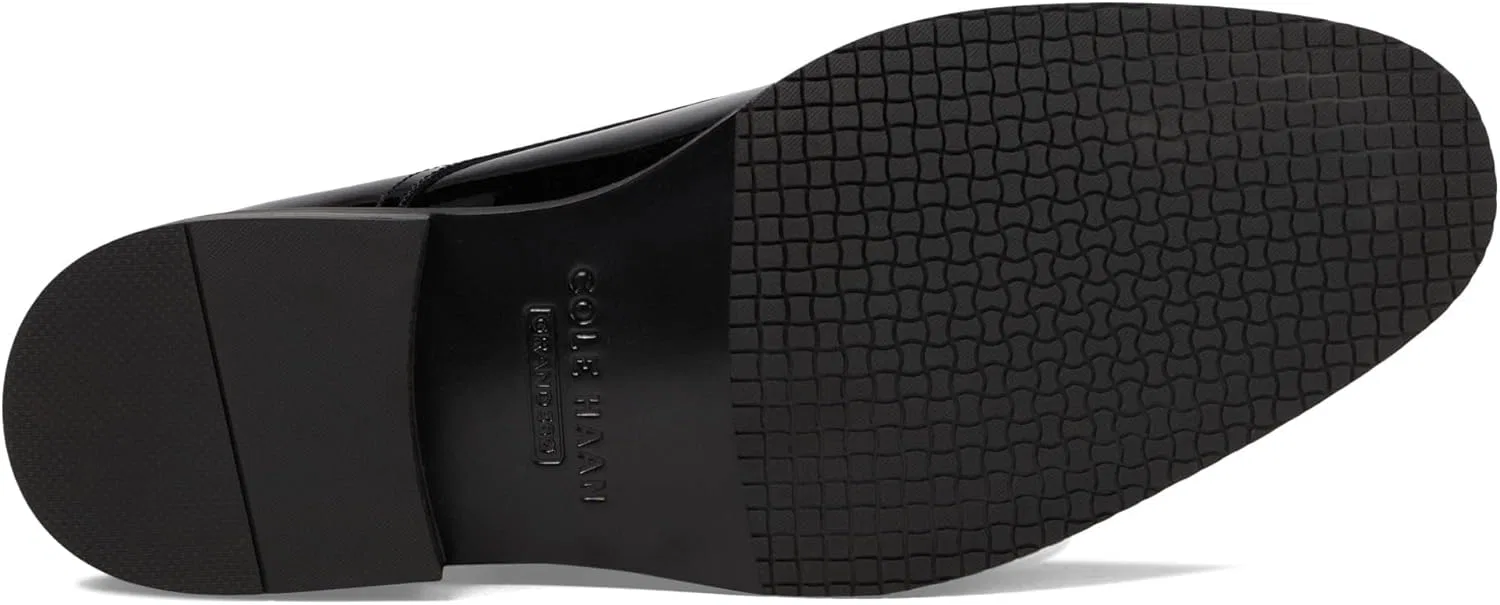Мужские оксфорды Cole Haan Modern Essentials с гладким носком, Black (Black Varnish) — фото 3