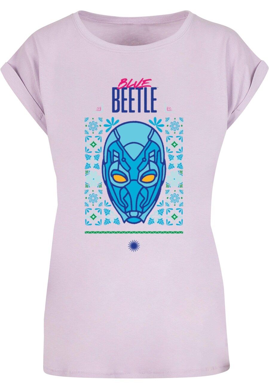 

Футболка ABSOLUTE CULT Shirt Blue Beetle - Helmet, цвет pastel purple