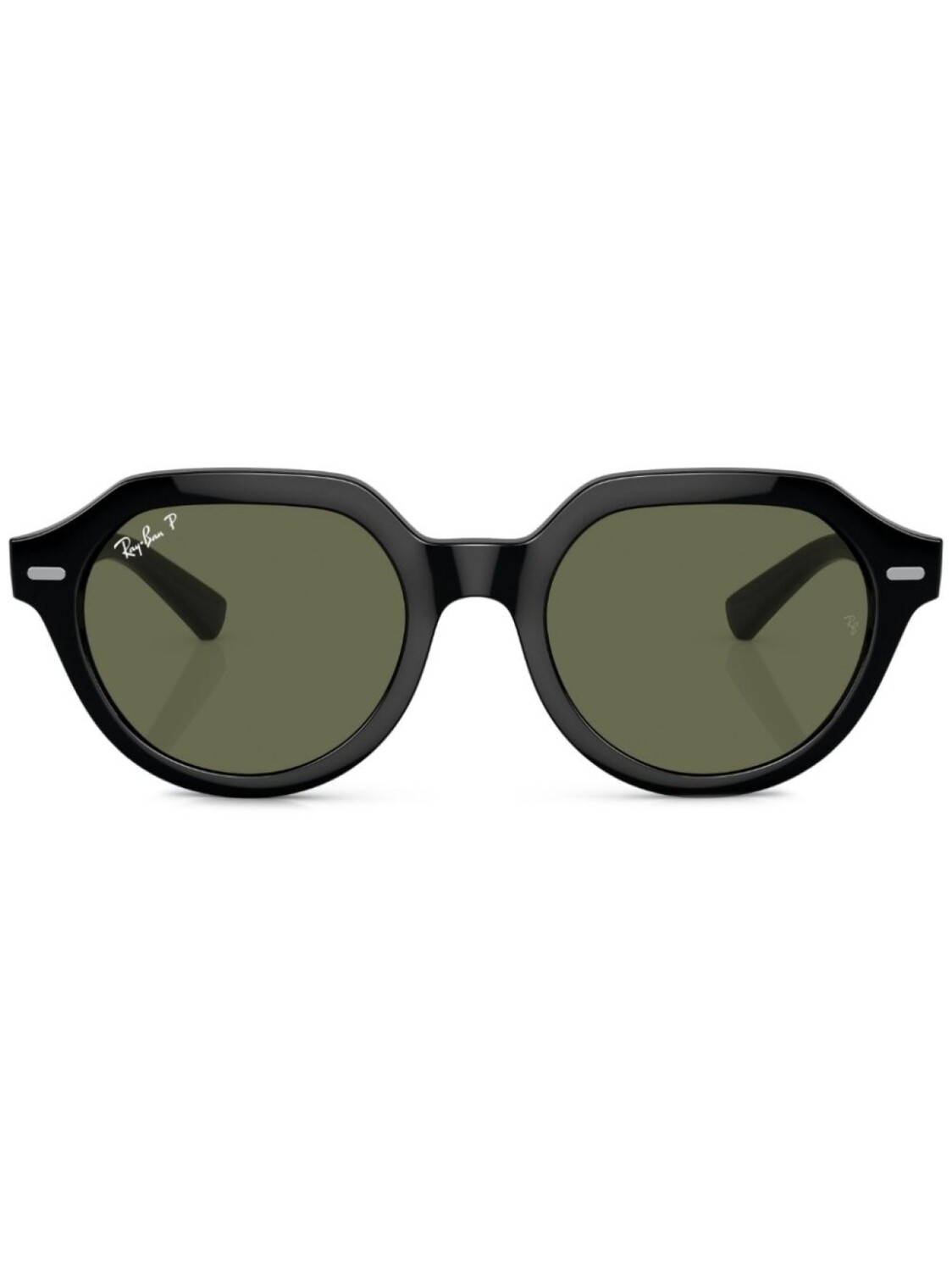

Ray-Ban солнцезащитные очки Gina в круглой оправе, черный