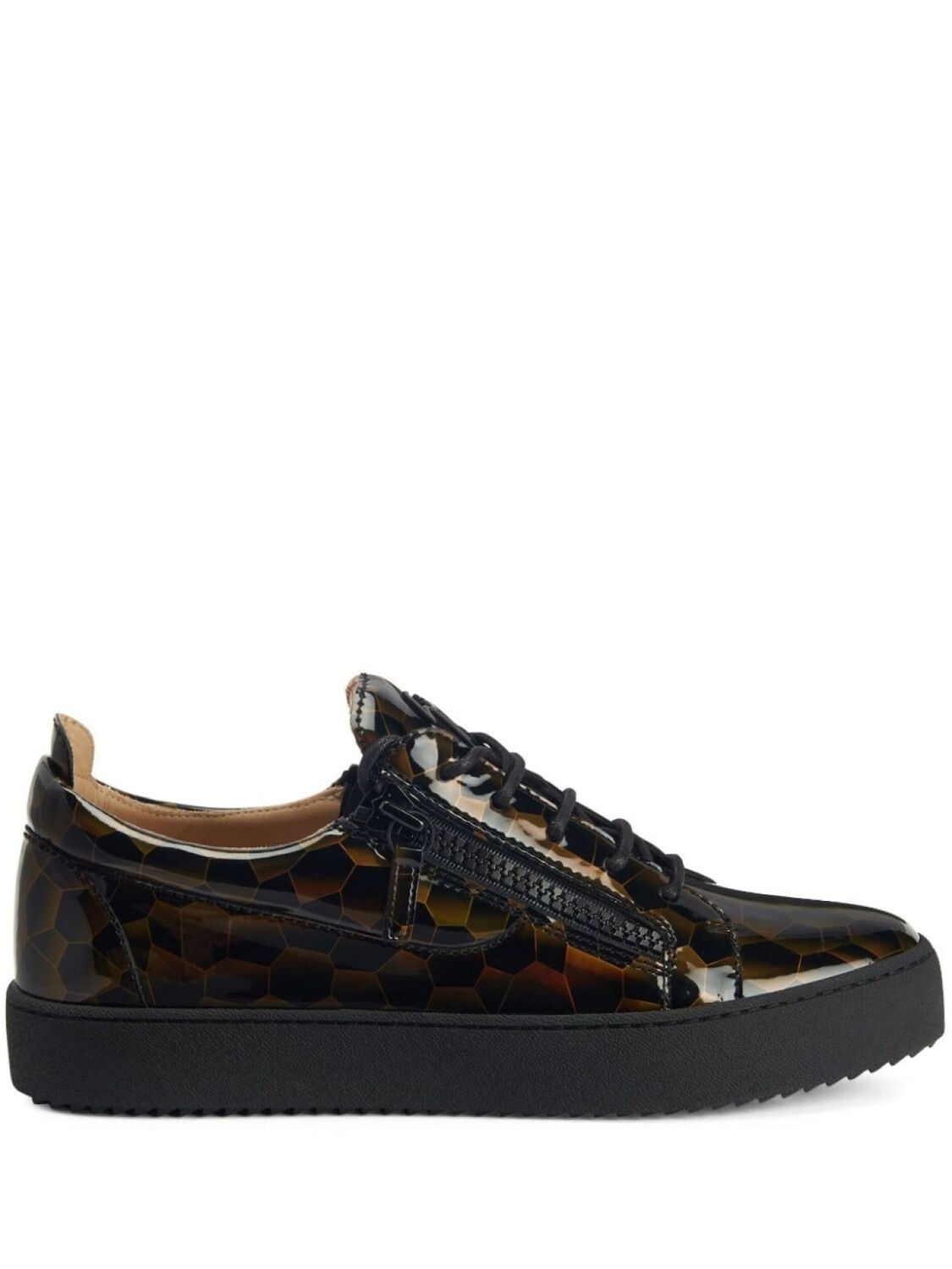 

Giuseppe Zanotti кеды Frankie с графичным принтом, черный
