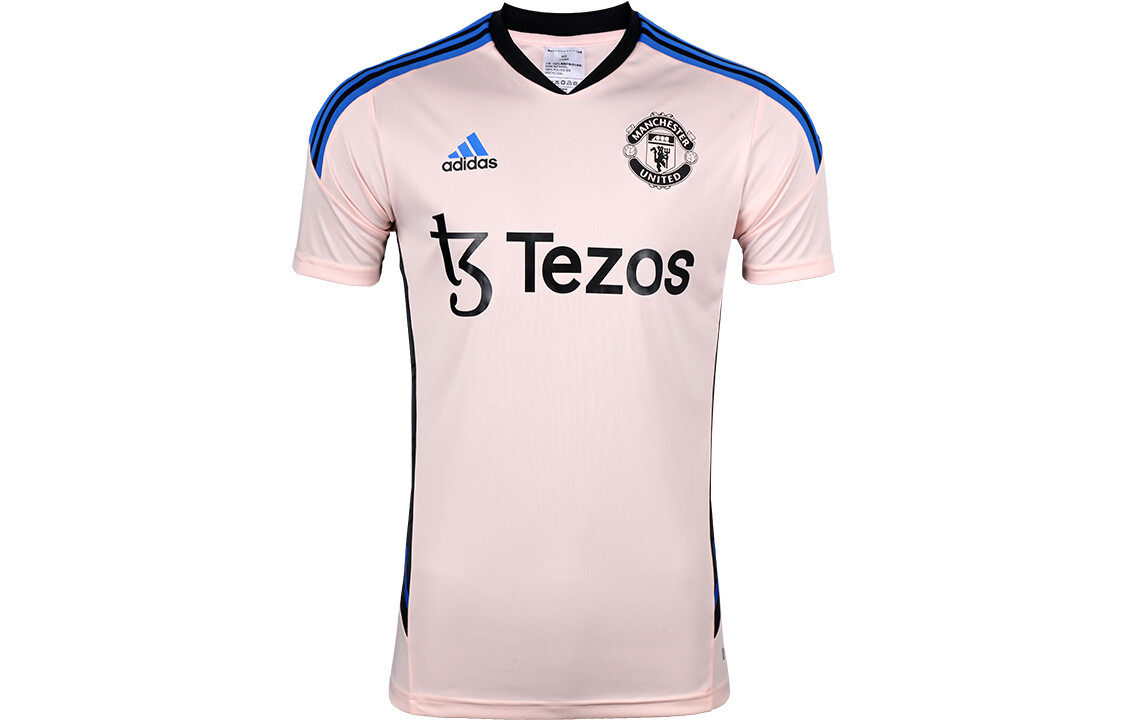 

Футболка мужская MANCHESTER UNITED THEATER OF DREAMS розовая Adidas, розовый