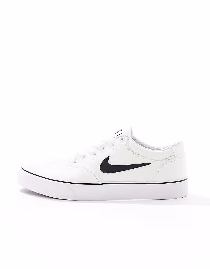 Кроссовки Nike SB Chron 2 белого цвета — фото 2
