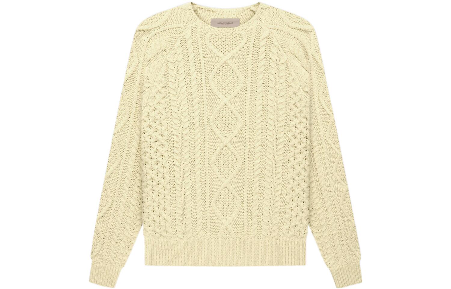 

Футболка Cable Knit Fear Of God Essentials, канареечно-желтая