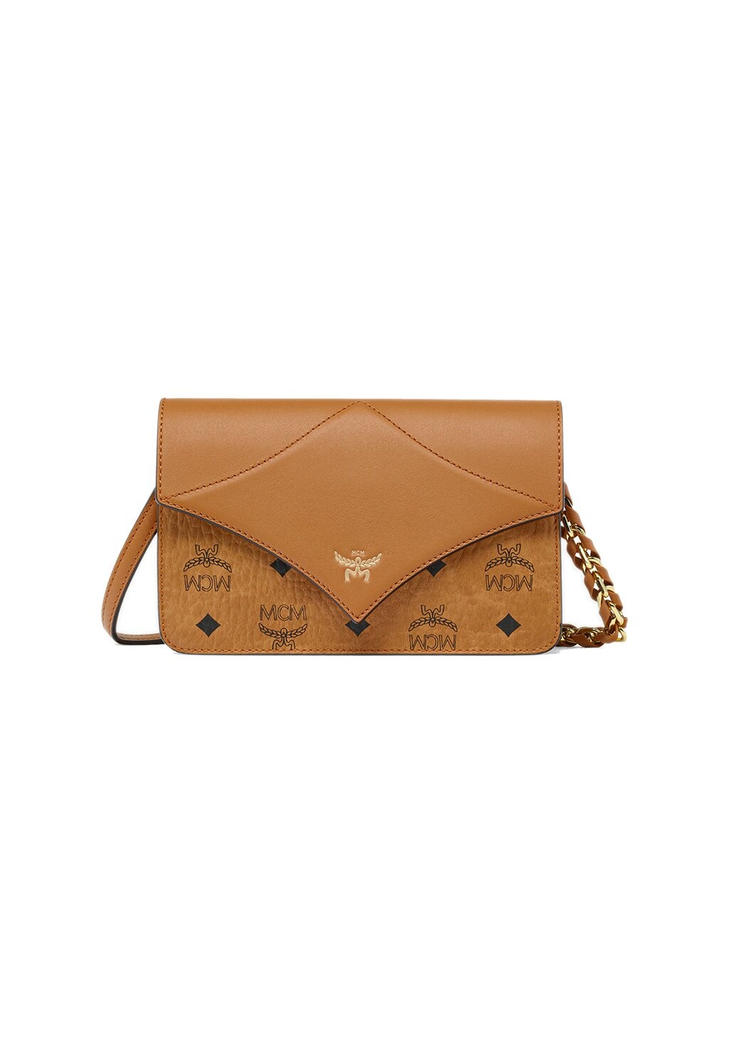 

Сумка на плечо Diamond Vi Lthr Mix Crossbody Mnico001 MCM, цвет cognac