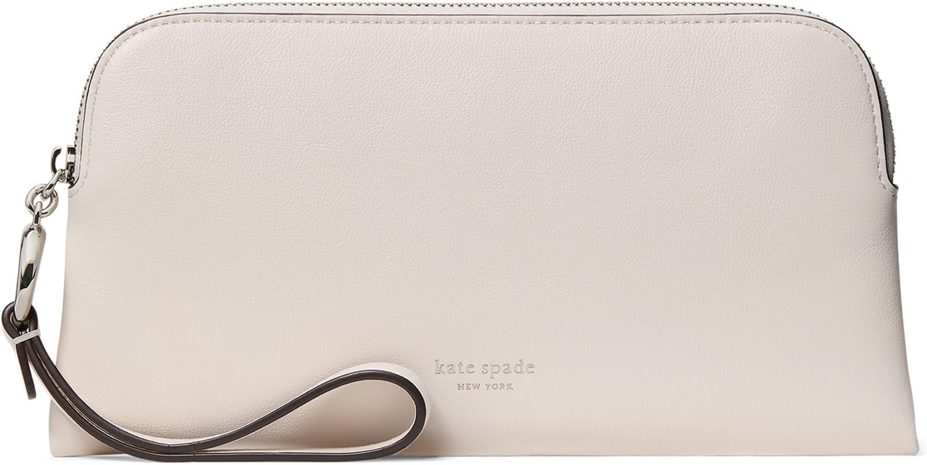 

Сумка Kate Spade New York Halo Fine Grain Leather Medium Wristlet, кремовый
