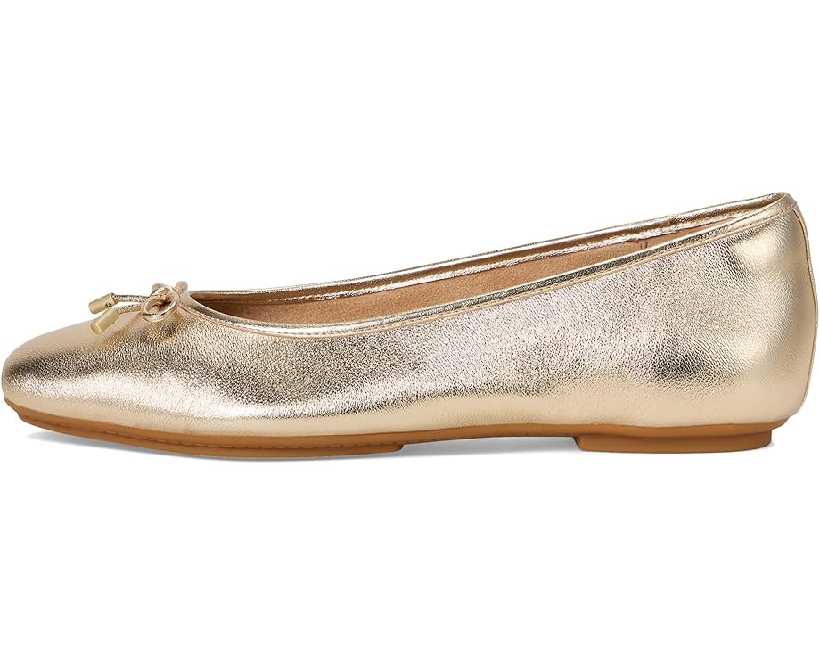 Балетки FitFlop Delicato Bow Soft Leather Ballet Flats, цвет Platino — фото 4