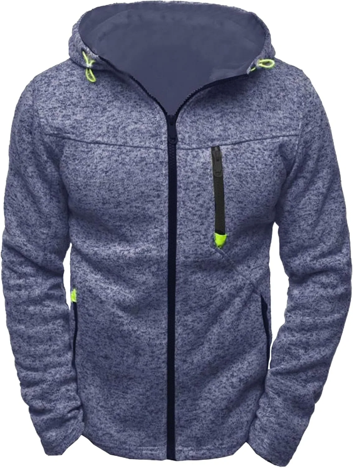 

Мужская худи с молнией slim fit