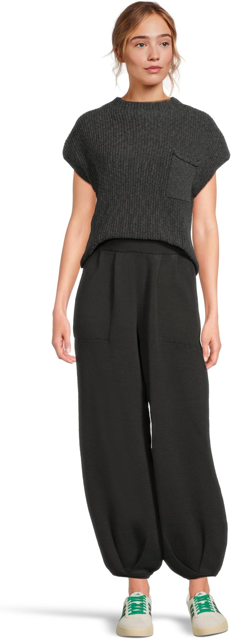 

Толстовка Free People Freya Sweater Set, цвет Black Charcoal Combo
