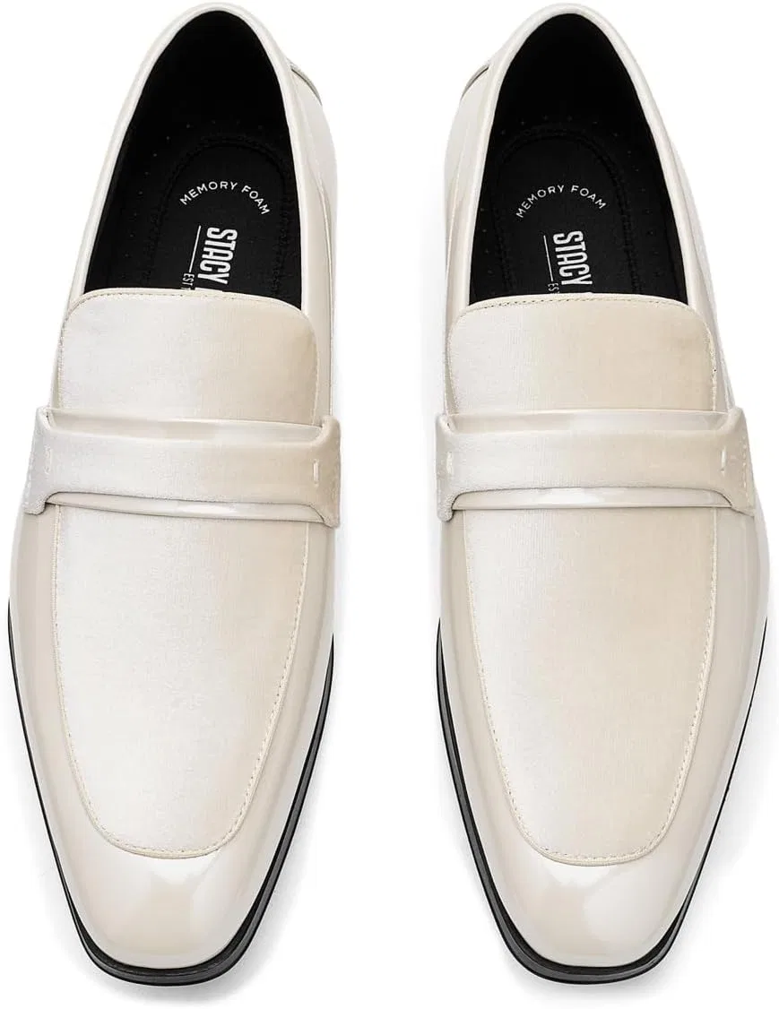 Лоферы Stacy Adams Spratley Saddle, Ivory — фото 2