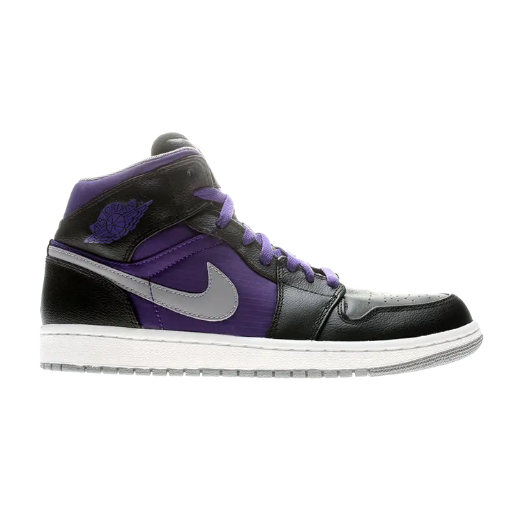 

Кроссовки Air Jordan 1 Retro Phat 'Court Purple', черный