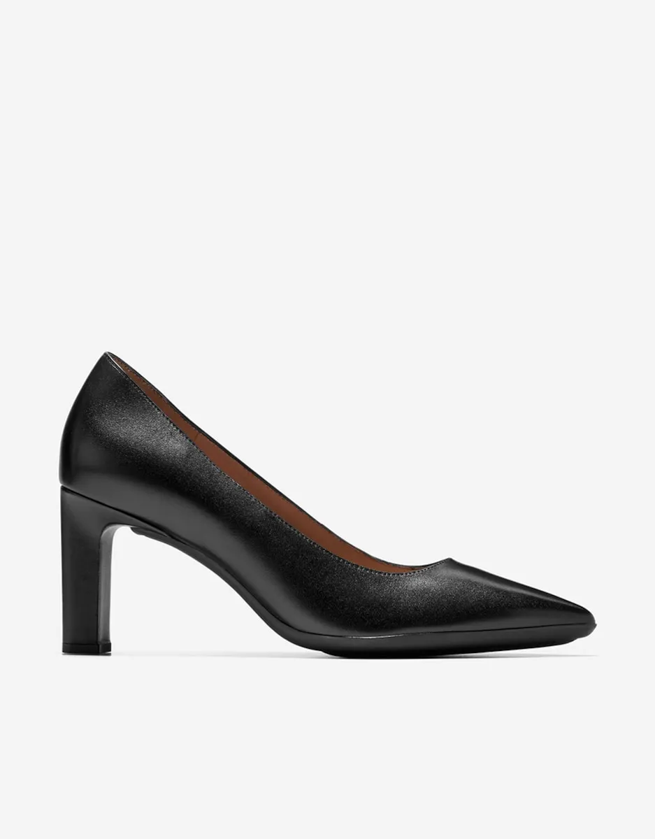 Женские туфли на каблуке из кожи Cole Haan, черный