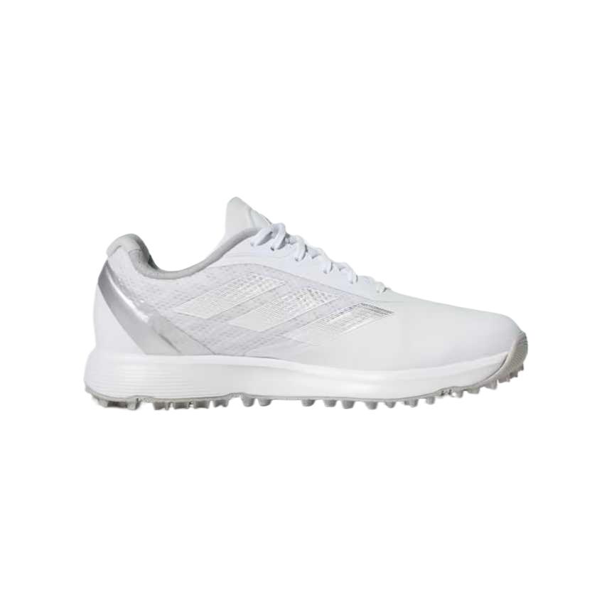 Adidas Adizero ZG Waterproof низкие повседневные кроссовки для подростков cloud white/silver/iron gray — фото 2