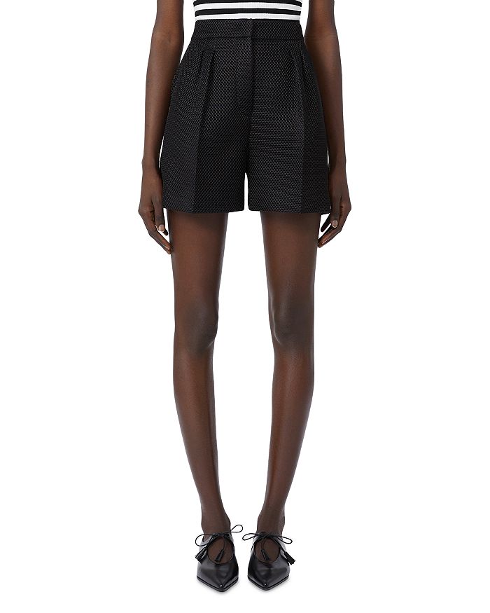 

Укороченные брюки из джерси Max Mara, черный