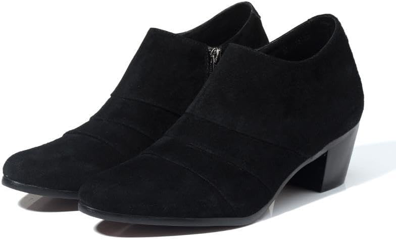 

Мужские лоферы WAOLSU на кожаной подошве с каблуком Куба для свадьбы и деловой обуви, черный