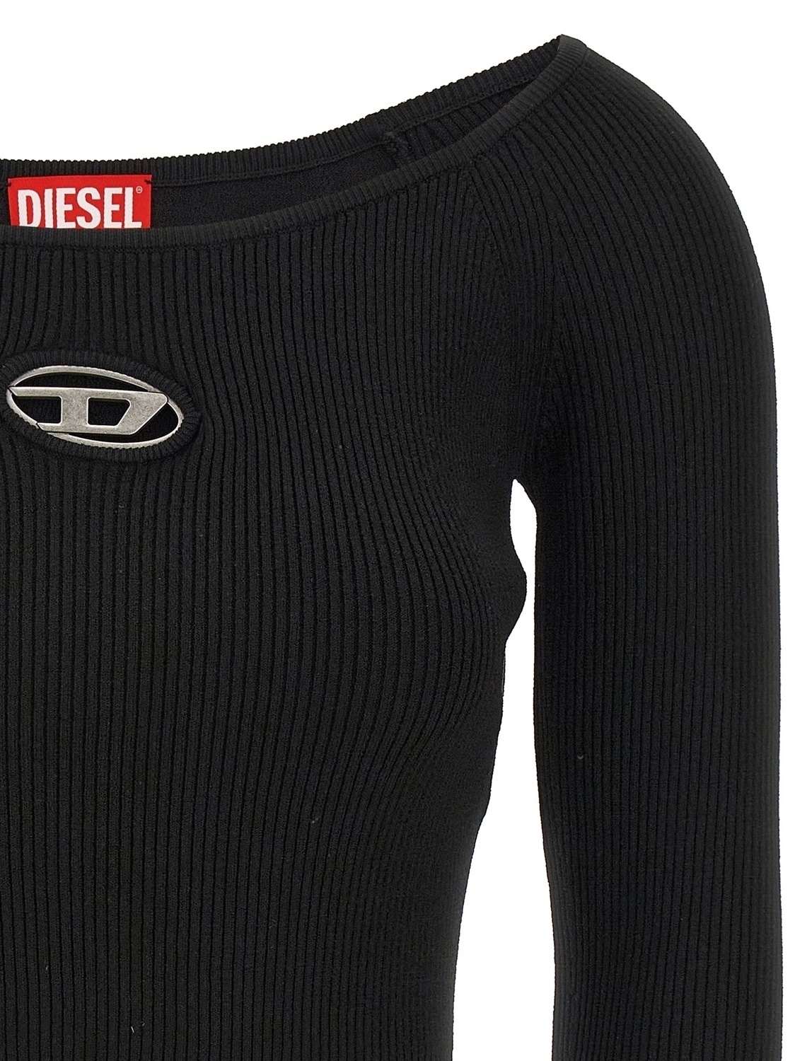 Свитер 'M-Vera-Ls' DIESEL, черный — фото 3