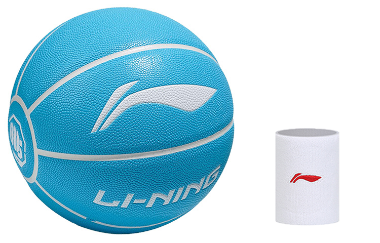 

LINING Баскетбольный мяч pu blue размер 7 тренировочный unisex china