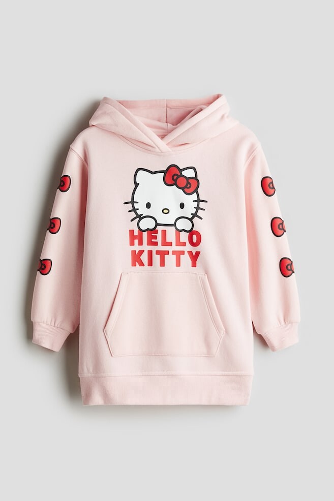 

Спортивное платье с капюшоном H&M, розовый