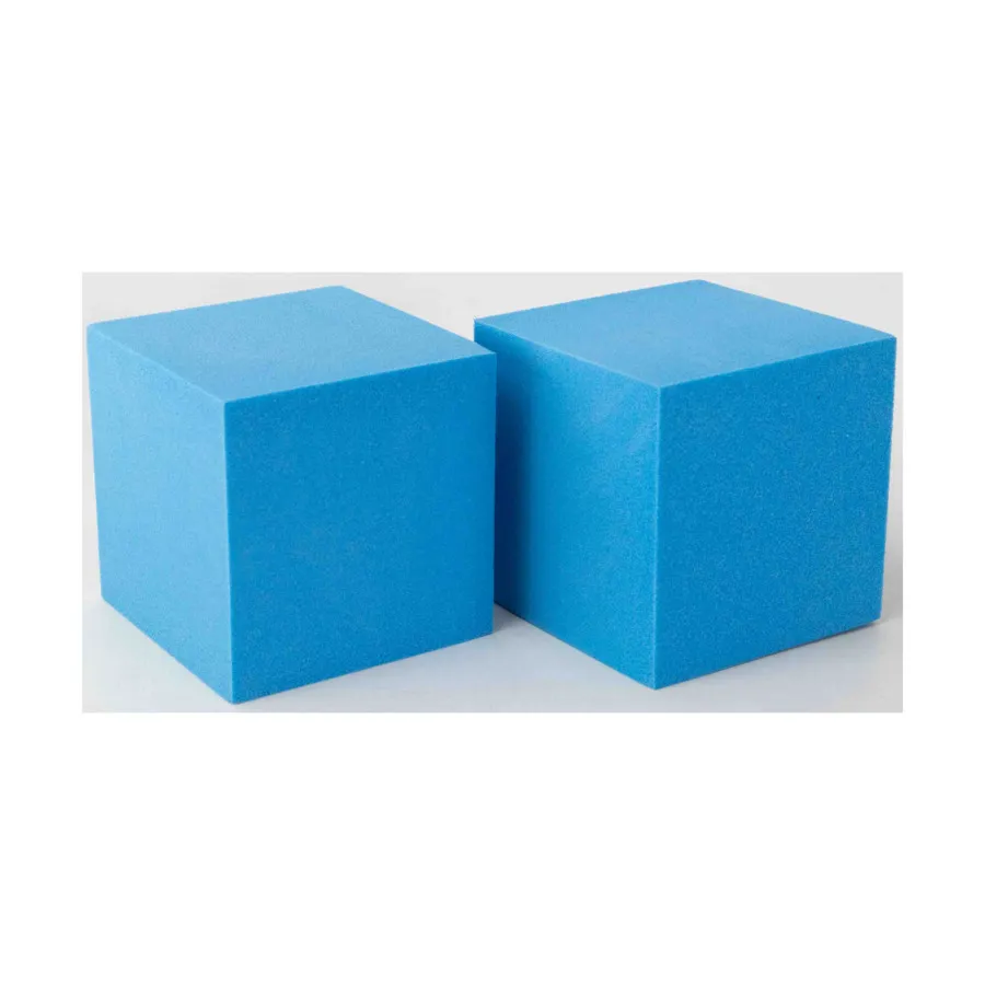 

d6, 50 мм, пустые синие пенопластовые кубики (2), Dice - Foam (Koplow)