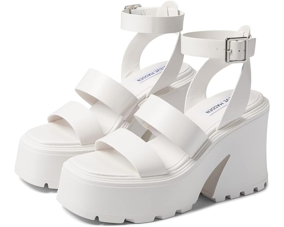 

Туфли Steve Madden Abbot Sandal, цвет White Leather
