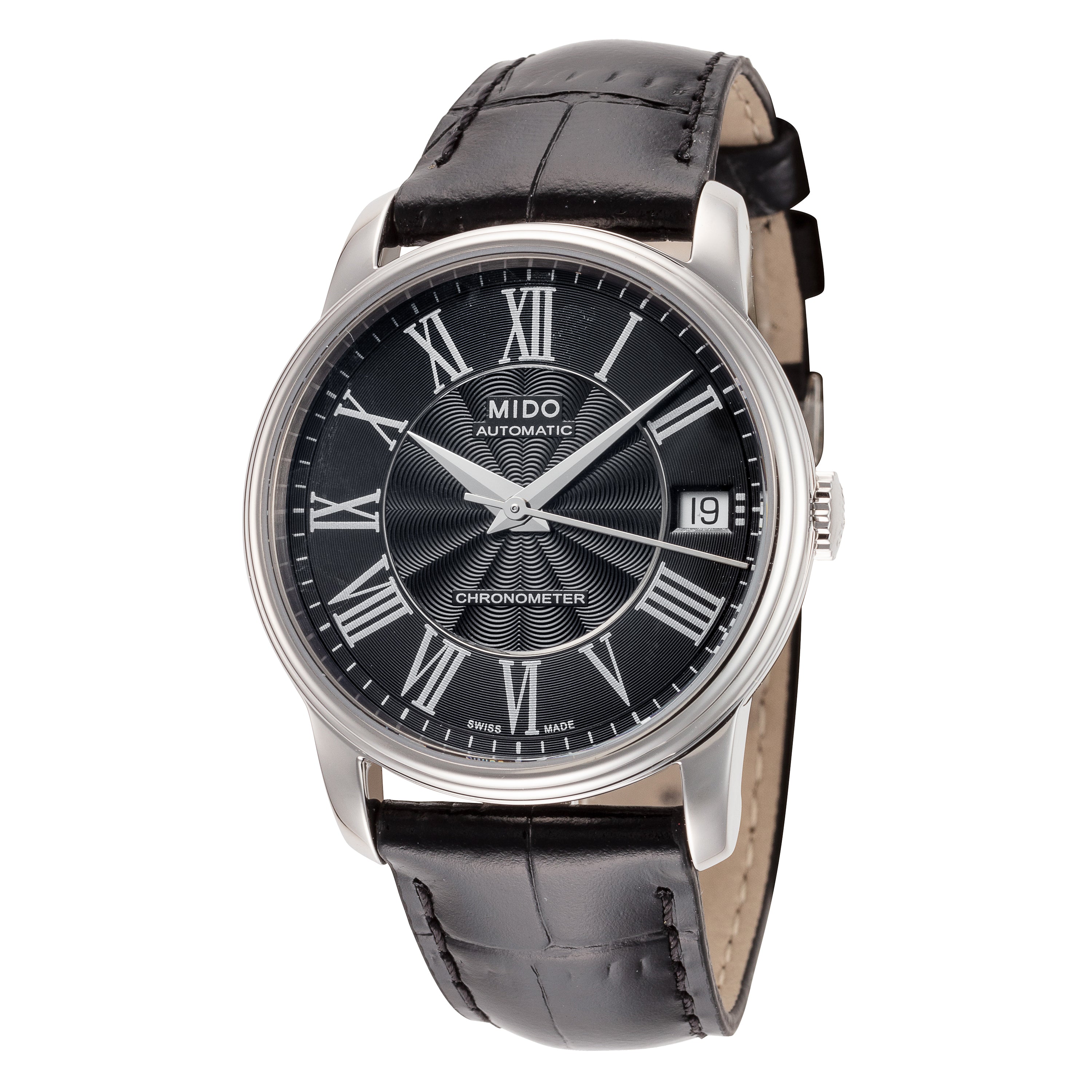 

Женские часы Mido M0102081605320 Baroncelli III 33 мм с автоподзаводом, черный