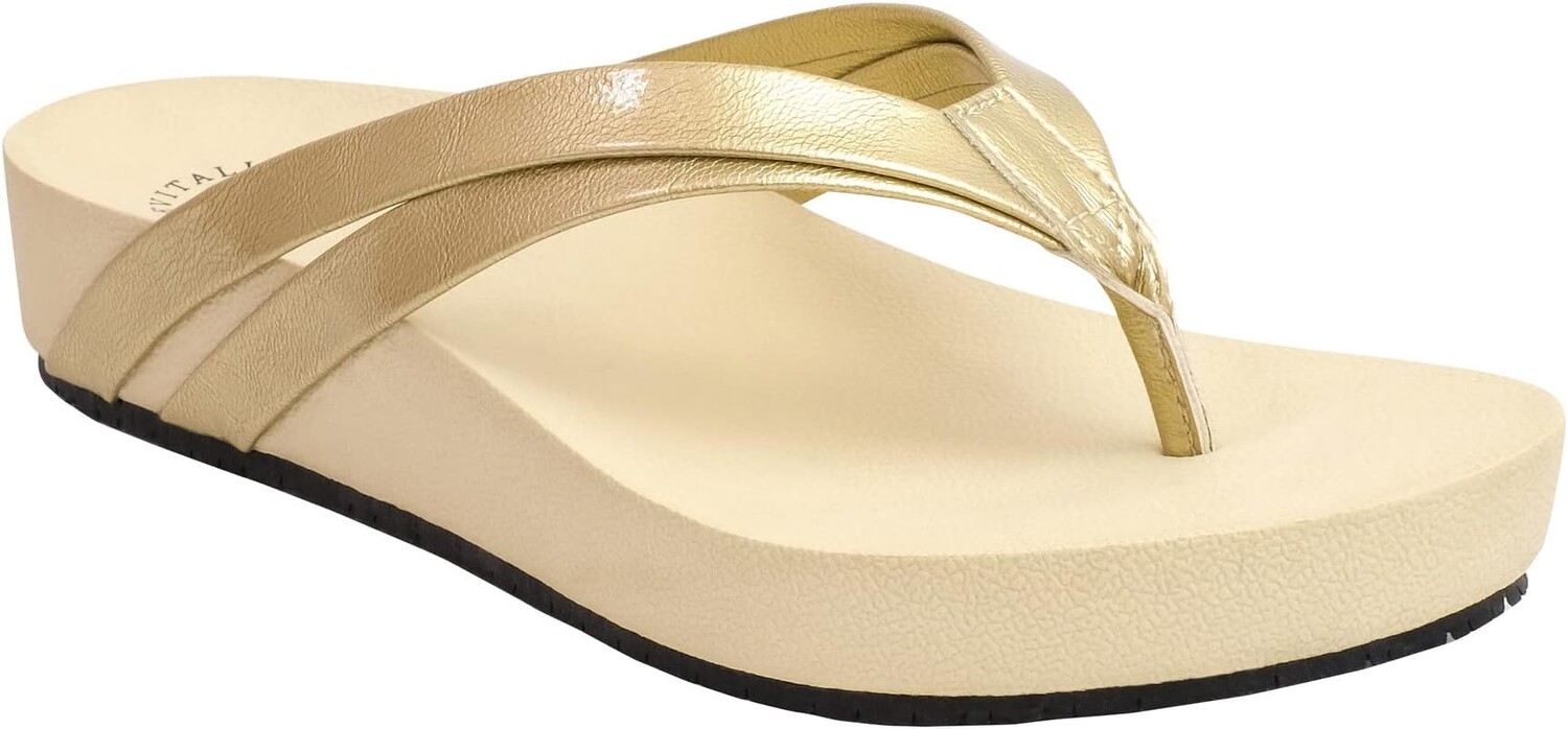 

Сандалии Revitalign Sandy Seas Flip-Flop, золотой