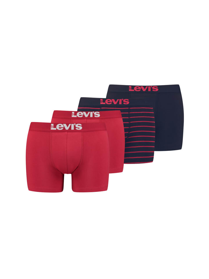 

Боксерские трусы Levi´s, цвет rot/schwarz