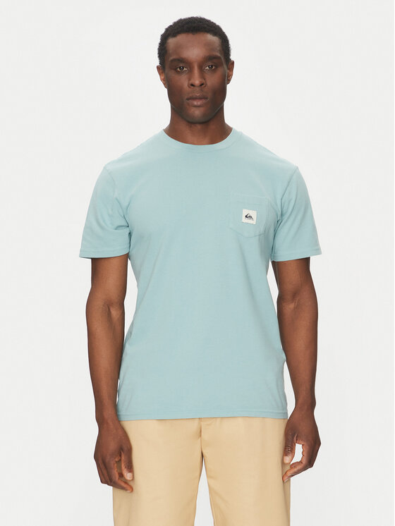 

Футболка обычного кроя EQYZT08062 Quiksilver, голубой