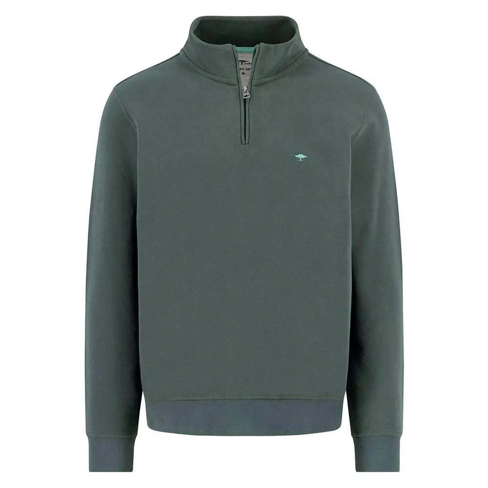 

Свитер Fynch Hatton 15141351 half zip, зеленый
