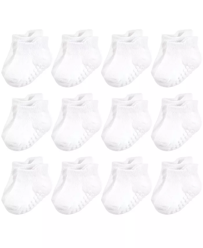 

Детские носки Hudson унисекс без скольжения, незаметные, цвет Navy Neutrals Hudson Baby, белый