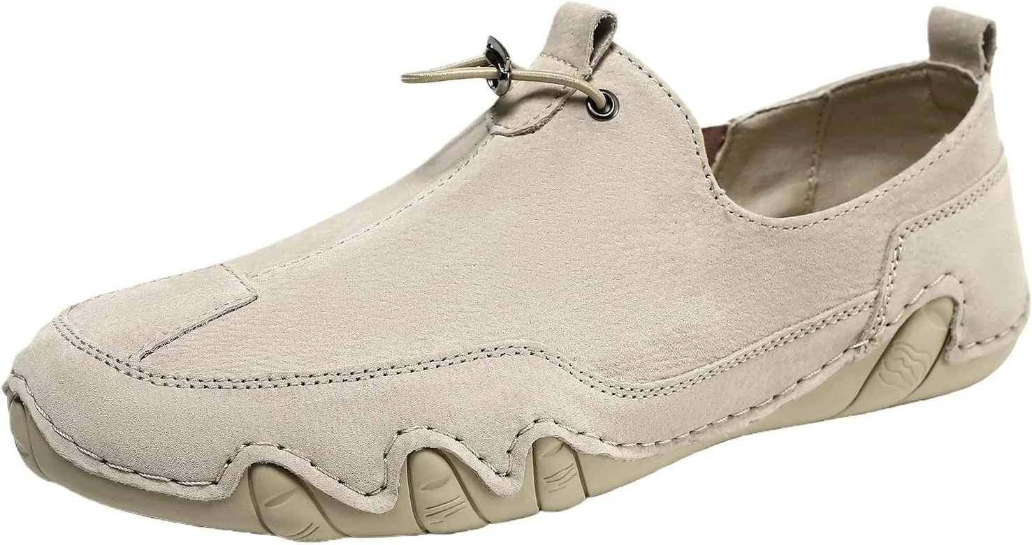 Мужские повседневные кеды из кожи, Chukka Boots, хаки LGHLMCL