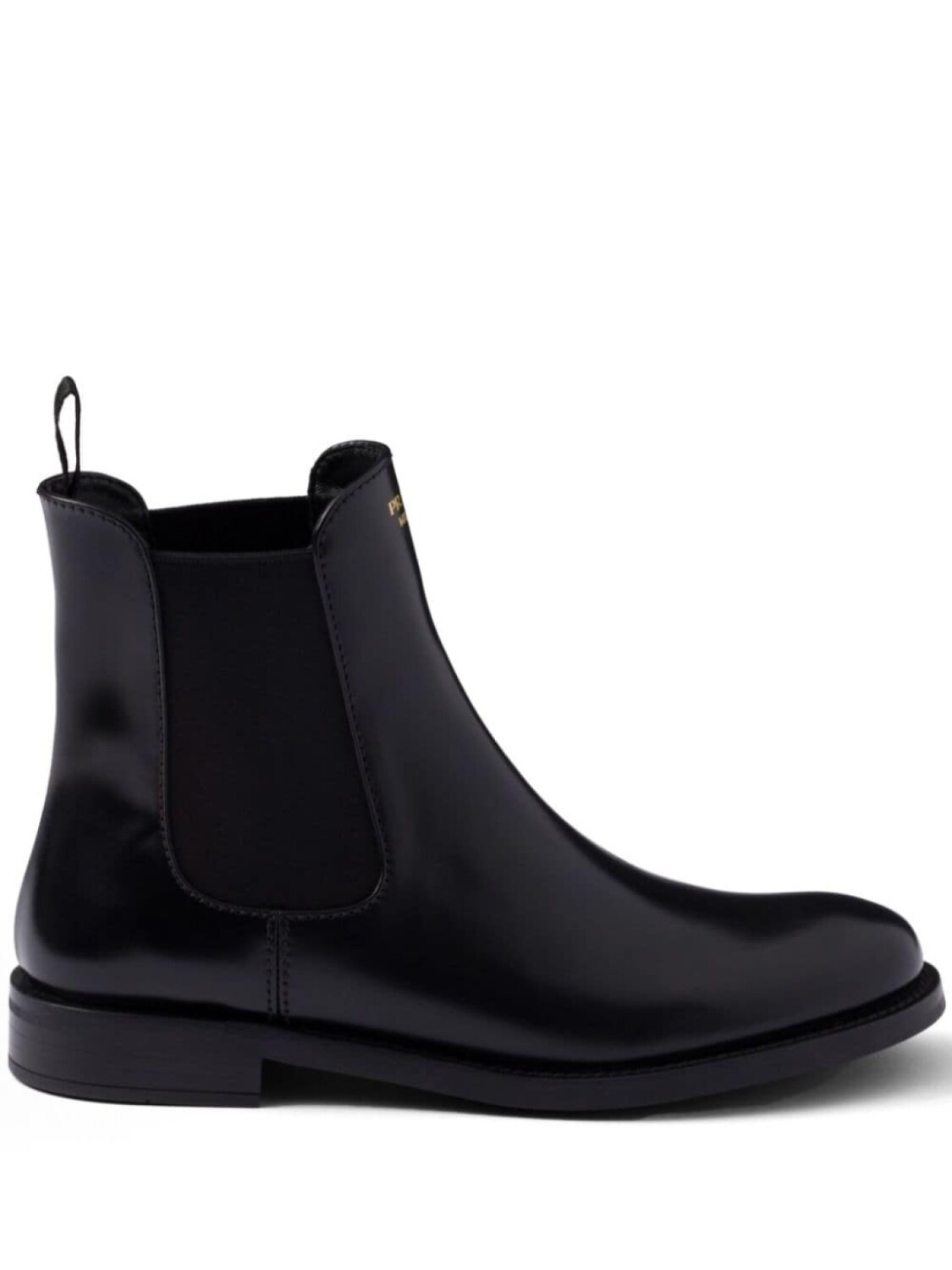 Ботинки с логотипом Prada, черный