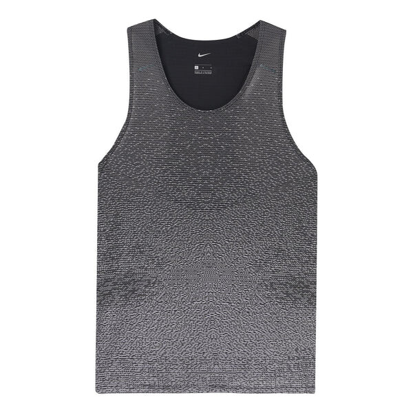 

Майка Nike Running Run Division Pinnacle Tank 'Grey Black', черный