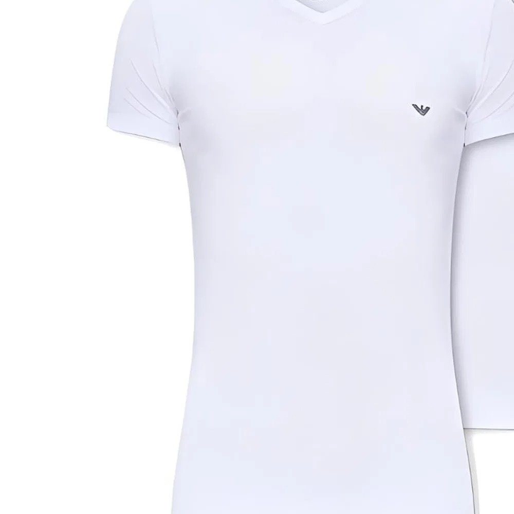 Футболка 2 Pack белый Emporio Armani — фото 3