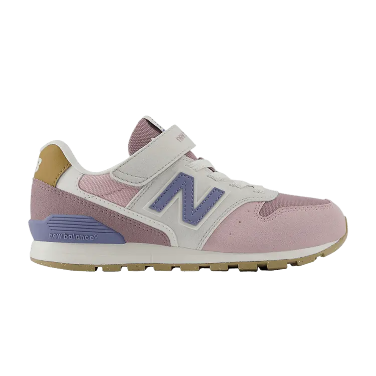 

Кроссовки New Balance 996 Hook & Loop Little Kid Wide 'Twilight Haze Dusk Shower', розовый