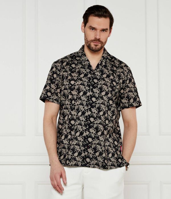 

Рубашка черного цвета Loose fit Joop! Jeans, черный