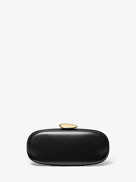 

Tina Маленький кожаный минодьер Michael Kors Collection, черный