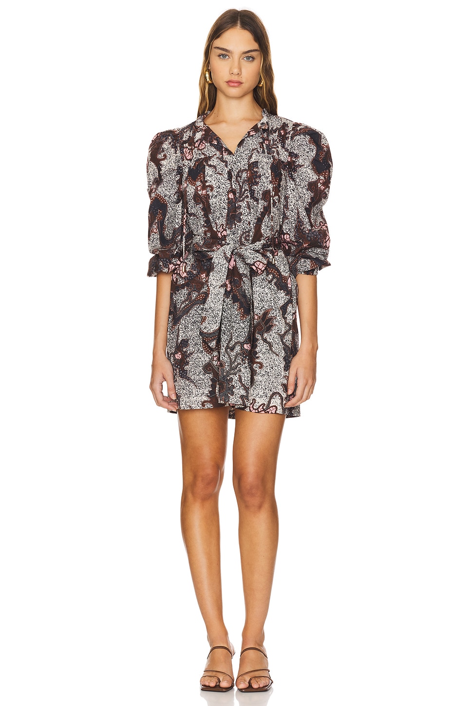 

Мини-Платье ивана Cleobella, цвет castello print